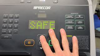 How to Change Max Workout Time on your Precor 811 w/P10 screen