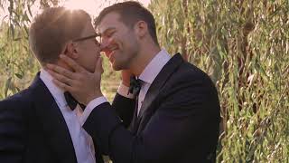 EMOTIONAL GAY WEDDING VIDEO (teaser) | Taylor and Jeff