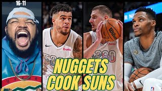 Nuggets Cook Suns | Jokic and MPJ Lead the Way