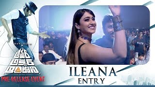 Actress Ileana Entry @ Amar Akbar Anthony Pre Release Event