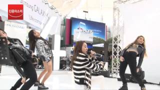 2NE1 'Fire' live on GaluxyS4