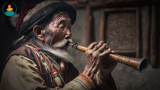 Tibetan Healing Flute, Stop Thinking Too Much, Eliminate Stress, Anxiety and Calm the Mind