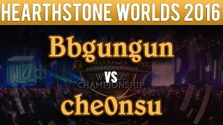 Bbungun vs che0nsu - Hearthstone World Championship 2016: Group B Winners Match