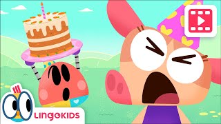 Eat Your CARROTS 🥕 Baby Bot Backyard Tales Cartoons for Kids Lingokids