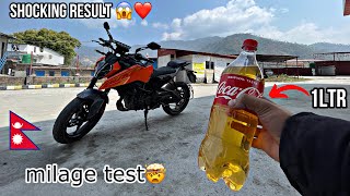 Real Milage Test Of Duke 250 Gen-3 In Nepal With Rash Riding 😍✅|| Must Watch||😱❤️