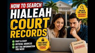 How to search Hialeah court records
