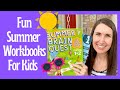 Summer 🌞  Workbooks for Kids Review & Flip-through // Best Children’s Workbooks for the Summertime