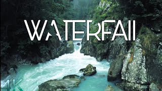 Amazing natural waterfall , amazing planet 4K 2020 and 2021