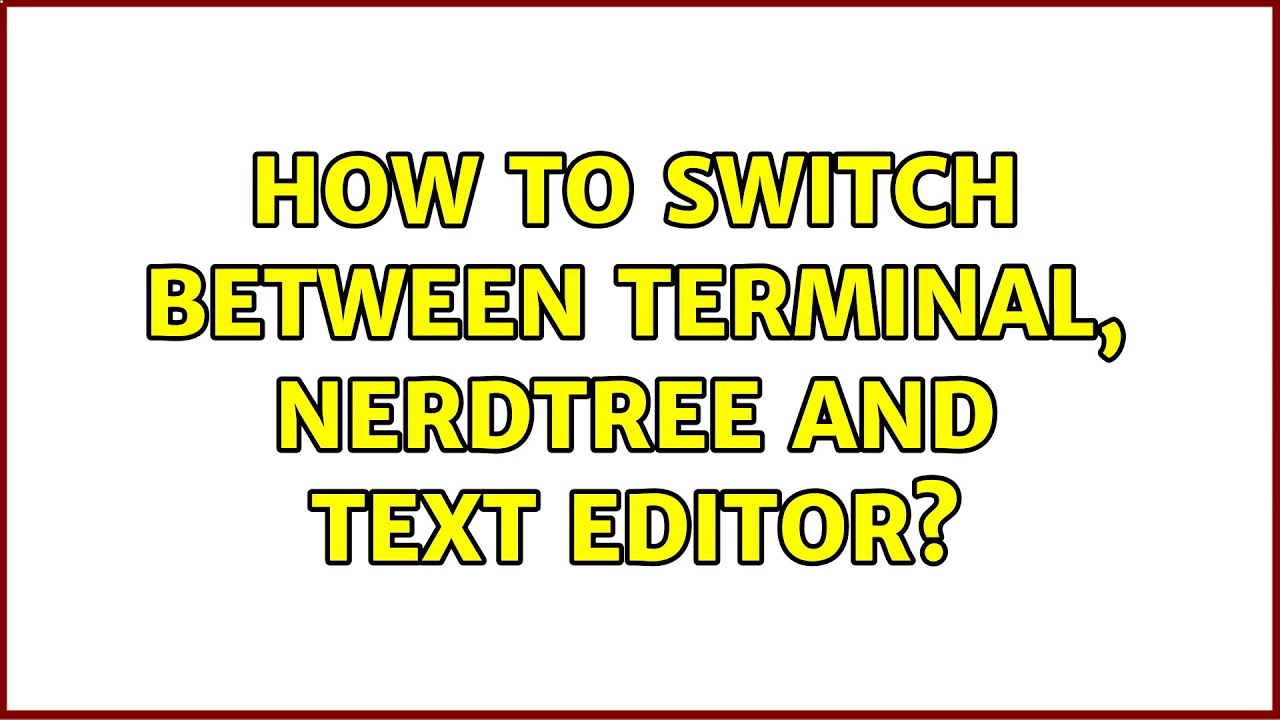 Vs Code Switch Between Terminal And Editor Printable Forms Free Online