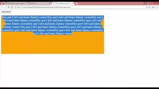 Lecture 19 Tutorial JQuery Empty Remove Functions
