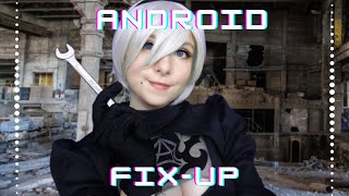 🔧Kind Android Gently Fixes \u0026 Cleans You 🔧2B Nier Automata ASMR (Personal Attention, Soft Spoken)