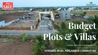 DTCP Approved PLOTS for SALE | Avinashi Road, Neelambur Coimbatore | Greenfield Ruby lands