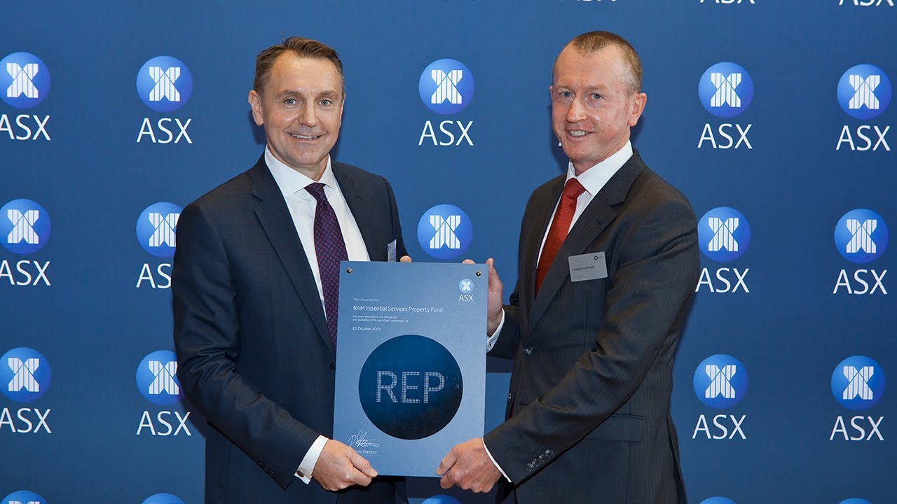 RAM Essential Services Property Fund (ASX: REP) - ASX Listing Ceremony ...