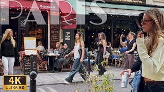 [🇫🇷Paris France 4K 120FPS Walking Tour] Paris Easter Monday Walk in  Latin Quarter 07/April/2026