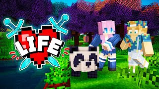 Lizzie gave me a PANDA!! | Minecraft X Life #11