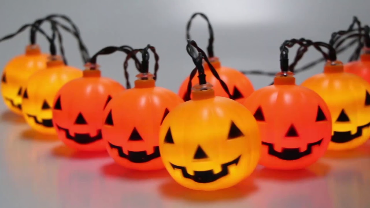 The Most Popular Pumpkin Lights For Your Halloween Decor In 2019 - YouTube