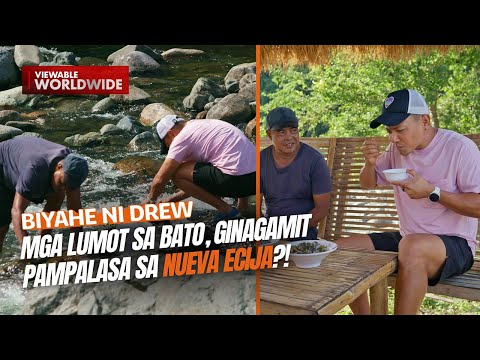 Mga lumot sa bato, ginagamit pampalasa sa Nueva Ecija?! Biyahe ni Drew