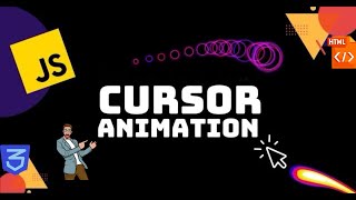 Cursor Animation Effects | On Mousemove Mouseout & Mouse Stopped — HTML CSS JavaScript Custom Cursor