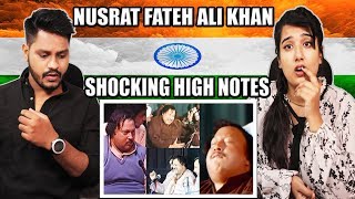 Ustad Nusrat Fateh Ali Khan hitting those notes is always a joy | Indian Reaction - Krishna Views