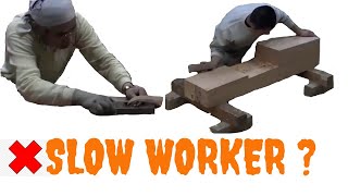 The horrible insult to a craftsman is to be called a slow worker