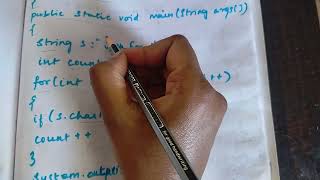 Java interview program to find total number of words in a String in Tamil| #javatamil
