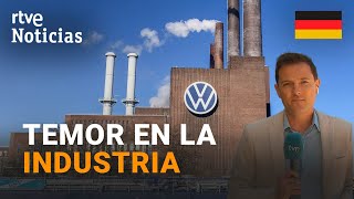 ALEMANIA: La INDUSTRIA AUTOMOVILÍSTICA ALEMANA decrece, siendo CLAVE ante las ELECCIONES | RTVE