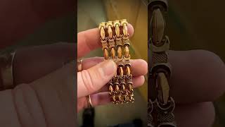 MASSIVE 18KT GOLD BRACELET!