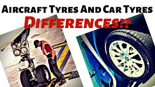 How Aircraft Tyre is different from that of a Car Tyre| Aircraft and Car TYRE differences |AERO HUB