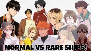 Bottoms Meet The Normal Ships Pt. 1 | Rare Ships | Haikyuu Text Story