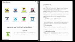 Duval County FL: Locate the Documents (Tax Deed Auctions and Excess Proceeds)