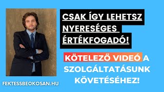 Csak így lehetsz nyereséges az értékfogadásban - KÖTELEZŐ videó a csoportok követéséhez!