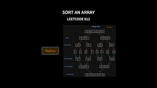 Sort an Array - Leetcode 912 - Java (using Merge Sort)