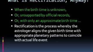 Introduction to Rectification