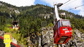 HELLS GATE AIRTRAM: Steepest fully suspended tram in North America