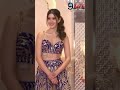 Actor Shanaya Kapoor arrives for Anant Ambani Radhika Merchant's wedding at Jio World Convention