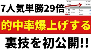 【競馬】的中率を爆上げさせるたった１つの方法