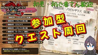 【参加型・雑談・初見・初心者歓迎：Switch版 サンブレイク】貫通ヘビィでしゃがみたいモンハン　Part.119モンスターハンターライズ サンブレイク実況】