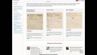 Archives.gov Tutorial