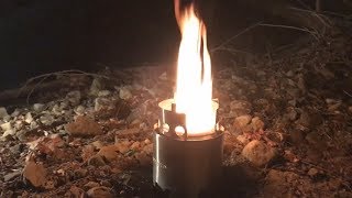 【トリマトリ。】ソロストーブでじっくり遊んできました【Solo Stove】【ハンモック泊】