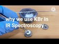 why we use kbr in ir how to make pellets how to analyze liquid samples