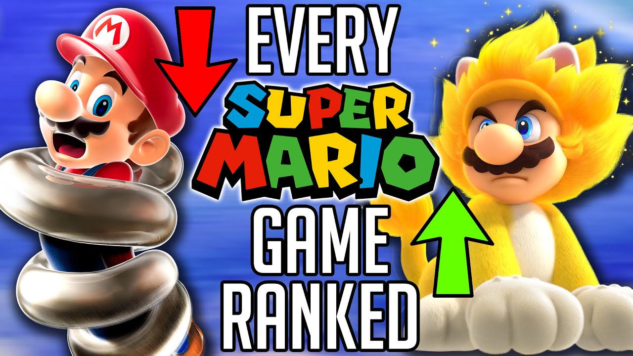 Ranking Every Mainline Mario Game - YouTube