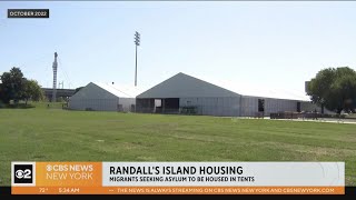 Asylum seekers to return to Randall's Island tent shelter