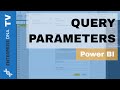 Query Parameter Example in Power BI - Query Editor Tutorial