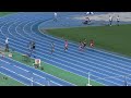 ㊲ジュニア1年男子100m予選5組目joc第55回u16陸上競技大会東京都代表選手選考会兼第36回東京ジュニア陸上競技大会20240824