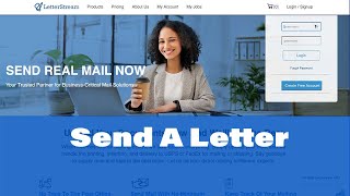 Send Your First Mailing With LetterStream