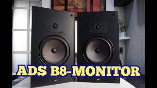 PROBANDO BOCINAS BAFLES ADS B8-MONITOR