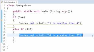 38. Else if Statement in Java Programming (Hindi)