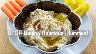 Easy, Delicious Houmous Recipe | How to Make Hummus | Chickpea Hummus | Vegan Recipe