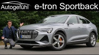Audi e-tron Sportback s-line FULL REVIEW new EV SUV Coupé - Autogefühl
