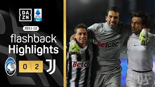 Il Maestro PIRLO disegna calcio a Bergamo: Atalanta-Juventus 0-2 | Serie A 2011-12 | DAZN Highlights